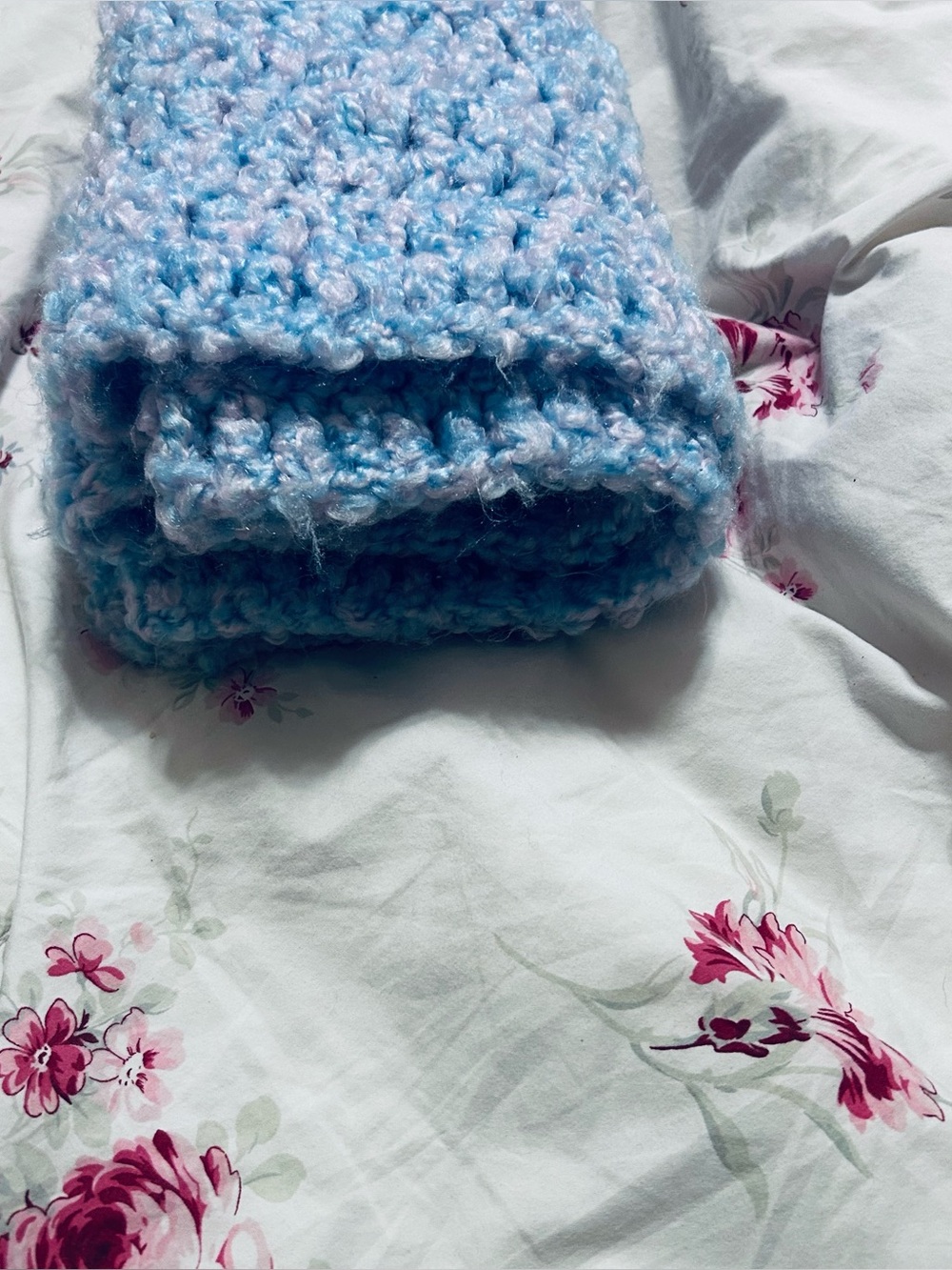 Hand Knit Scarf - Picture 2 of 4
